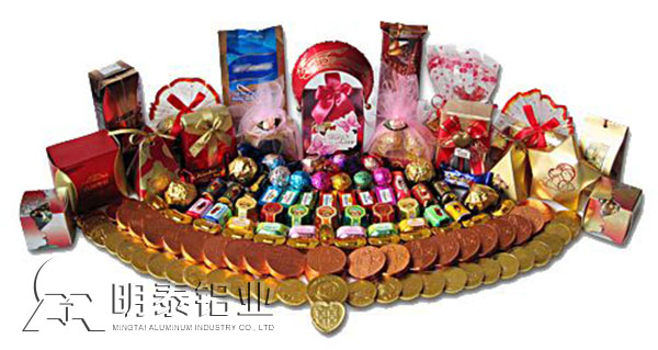 安全卫生的糖果包装--8011铝箔、1235铝箔